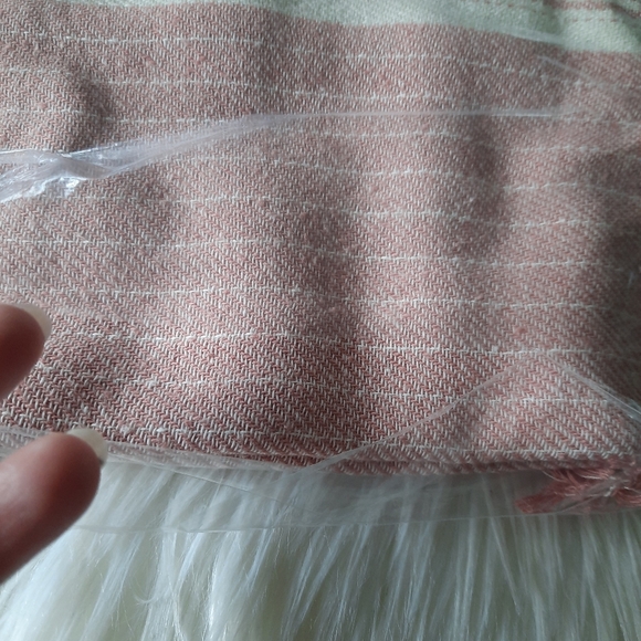 NWT Madewell Maui Stripe Silk Noil Cape Scarf - Picture 12 of 12